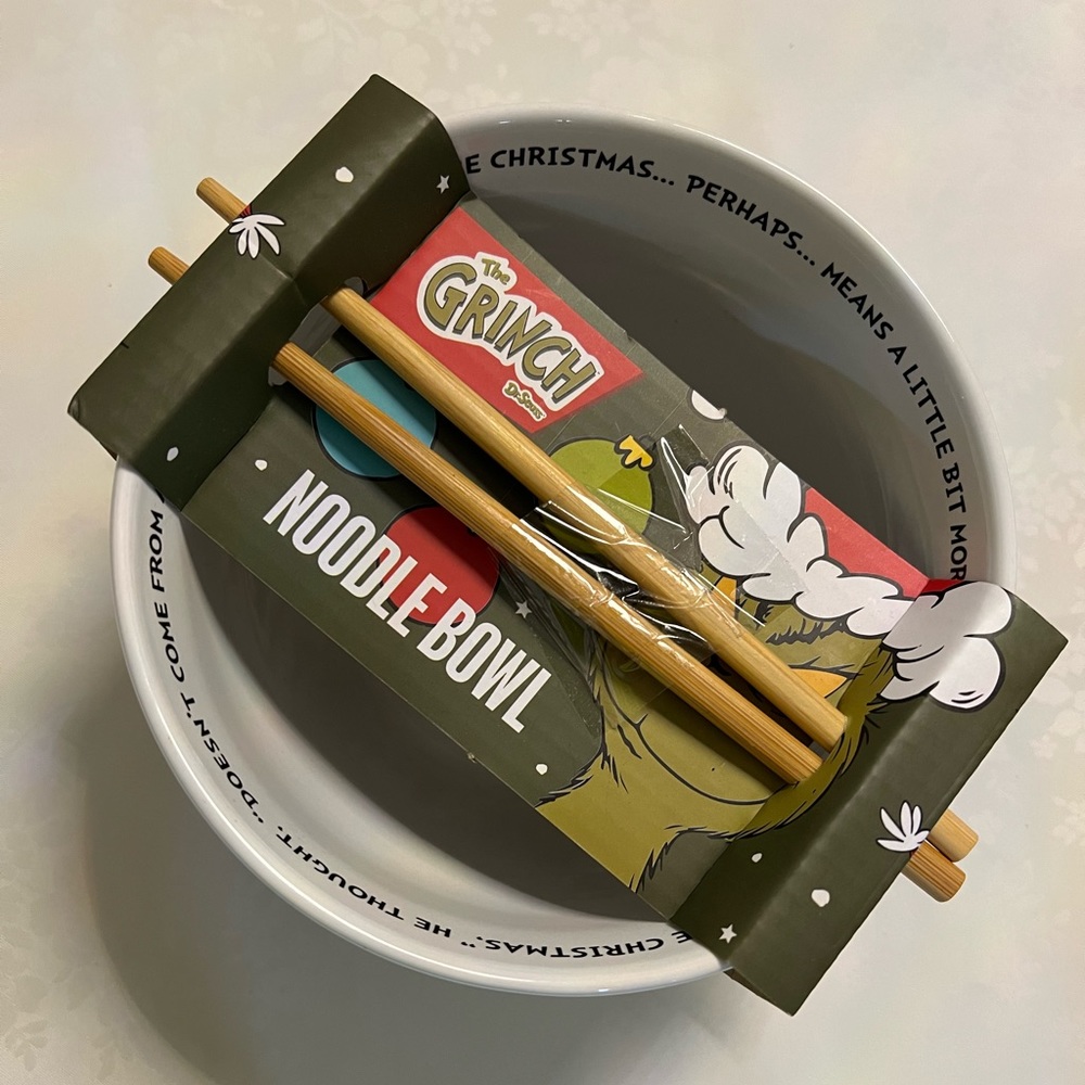 Grinch Noodle Bowl